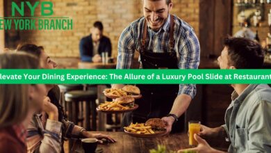 Elevate Your Dining Experience: The Allure of a Luxury Pool Slide at Restaurants