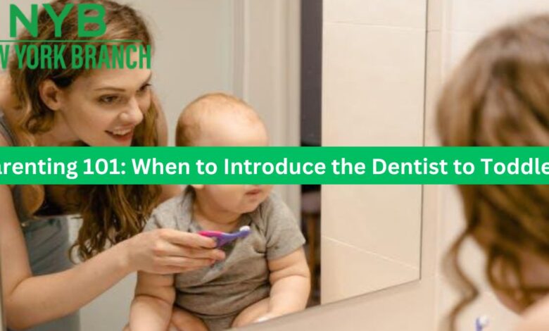 Parenting 101: When to Introduce the Dentist to Toddlers